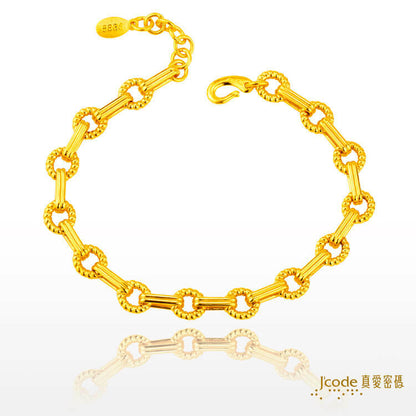 幸福甜甜圈 - 黃金手鍊