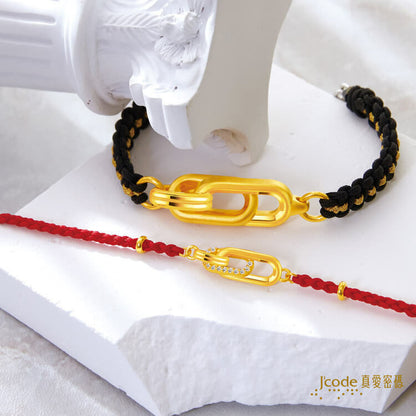 深情相守 - 男／編織金手鍊