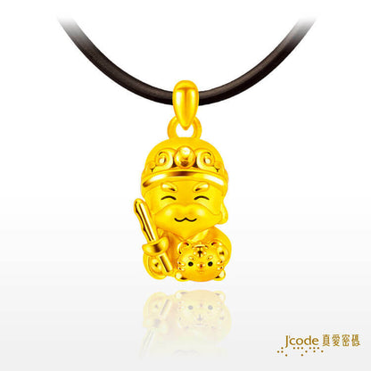 五路財神 中路  - 黃金墜子