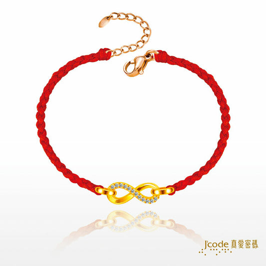 無限耀眼 - 女 _ 編織金手鍊