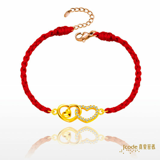 甜蜜相依 - 編織金手鍊