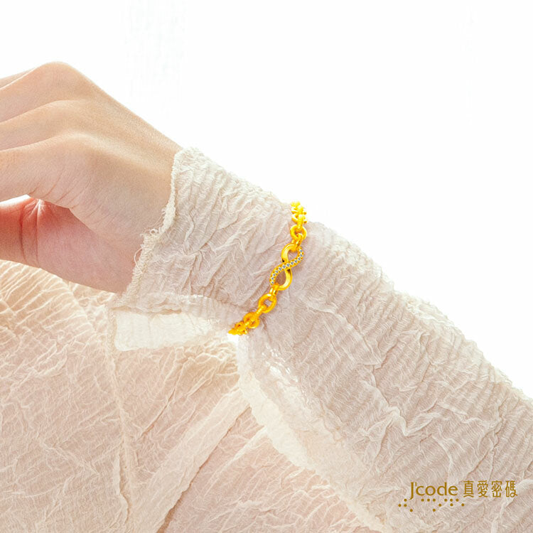 無限耀眼 - 黃金手鍊