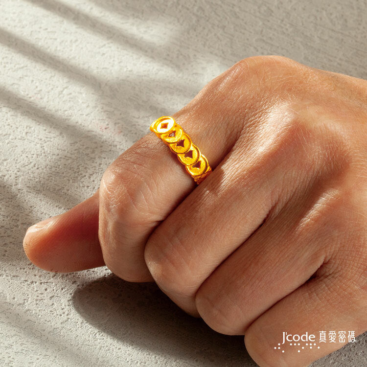 龍五錢 - 男／黃金戒指